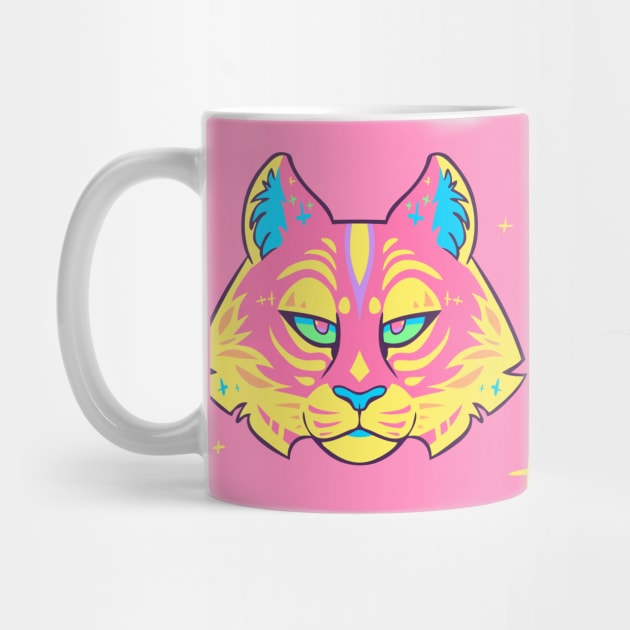 Pastel tiger by Psychonautic